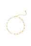 Plain Chain Anklets Silver Stainless Steel