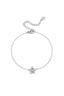 Elegant Flower Charm Bracelet for Daily Wear