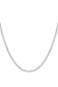 Collar de cuentas macizas de 6 mm