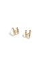 Zircon earrings