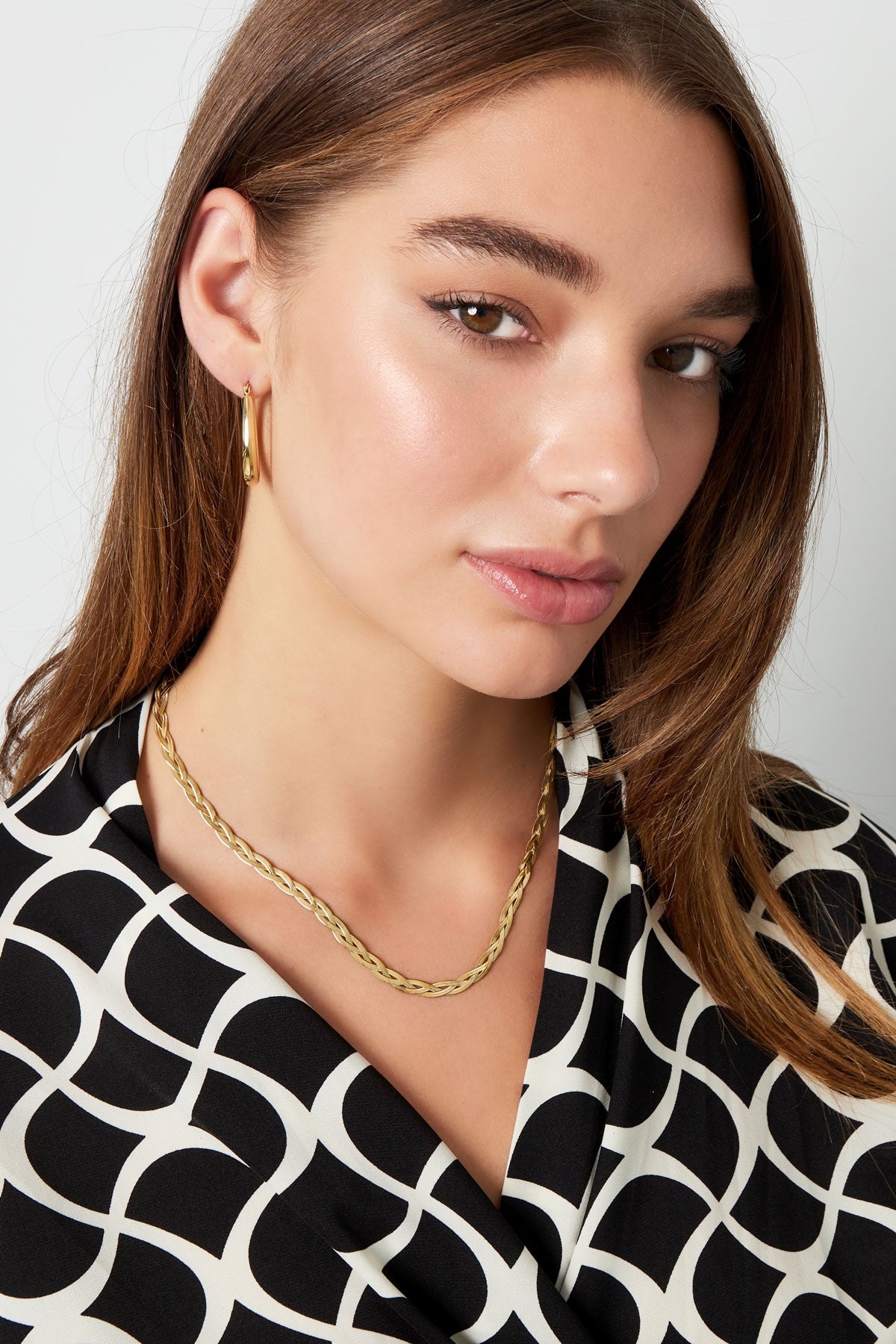 Collar trenzado