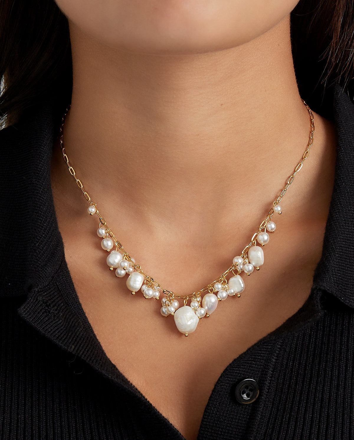 Collar perlas