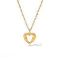 Collar con dije corazón