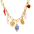 Collar con varias dijes