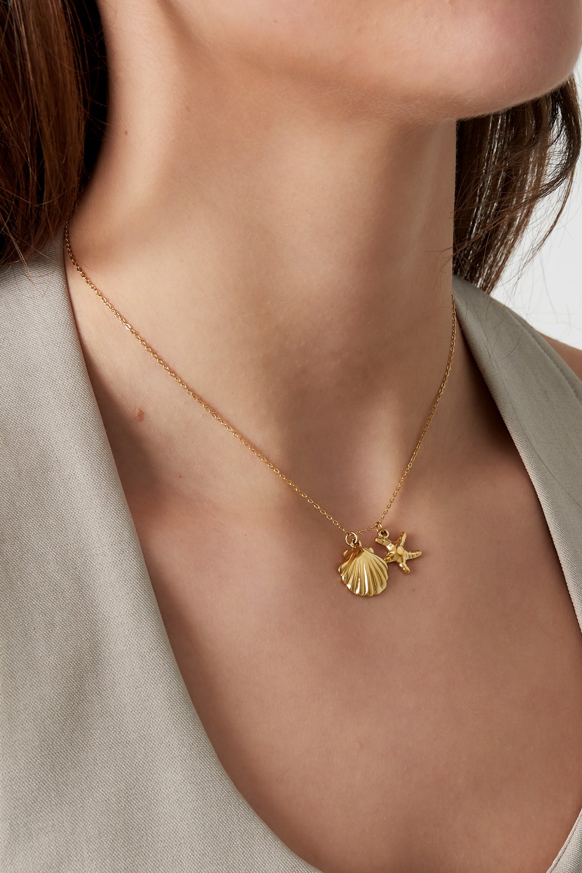 Collar resplandor de playa