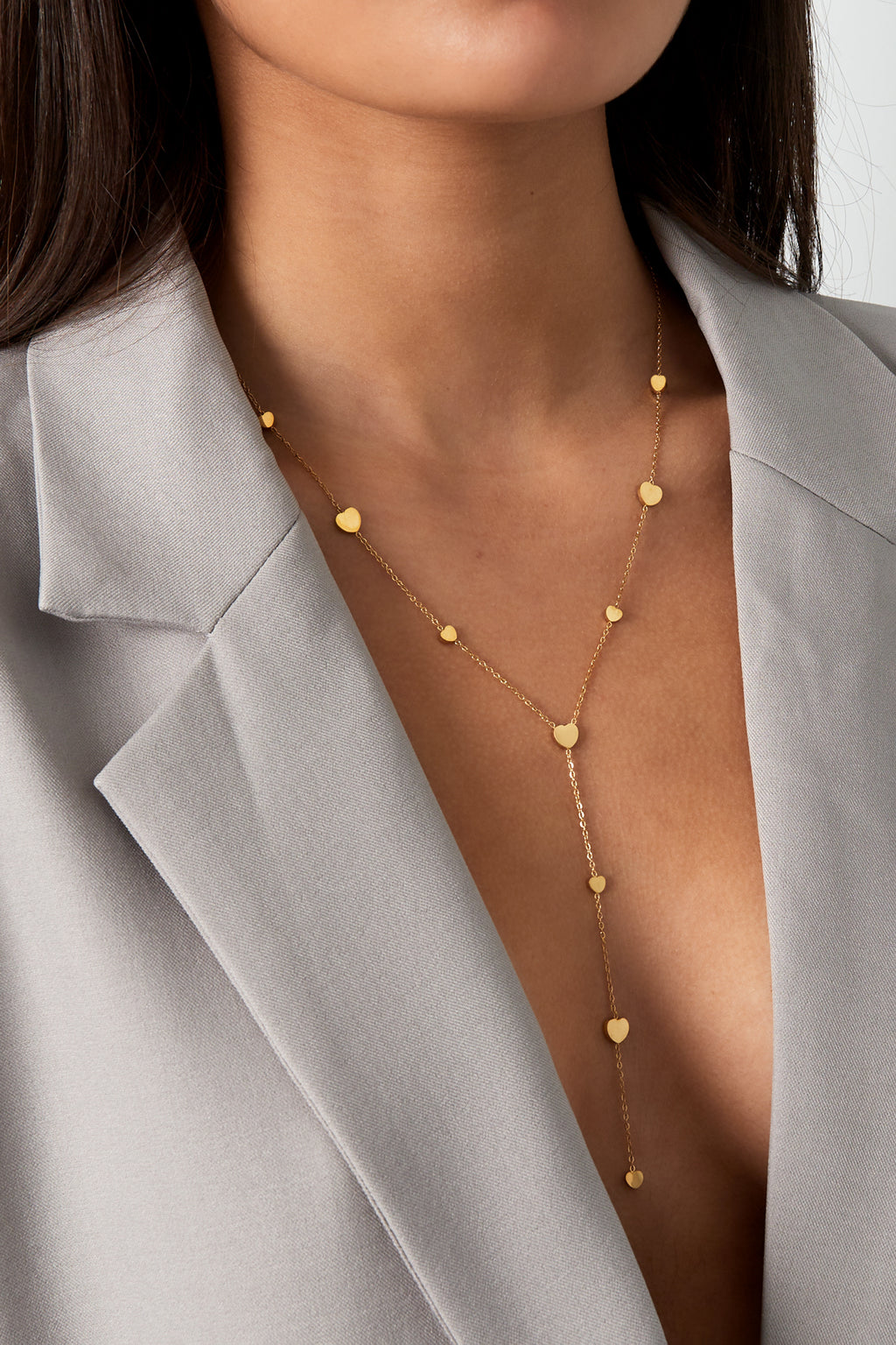 collar de corazón