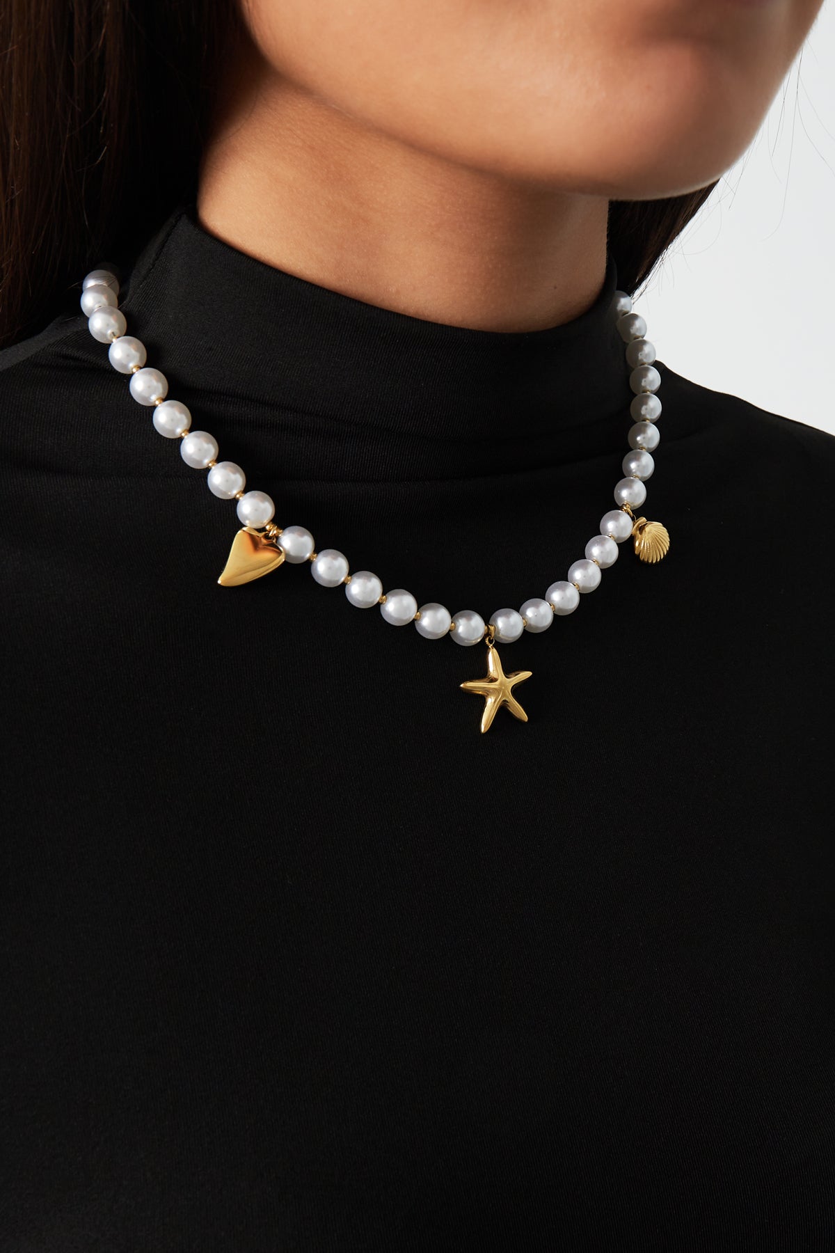 Collar de perlas del mar