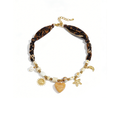 Collar Tejido Corazon Salvaje
