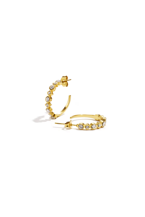 Stylish Silver & Gold Hoop Earrings for Everyday Wear
