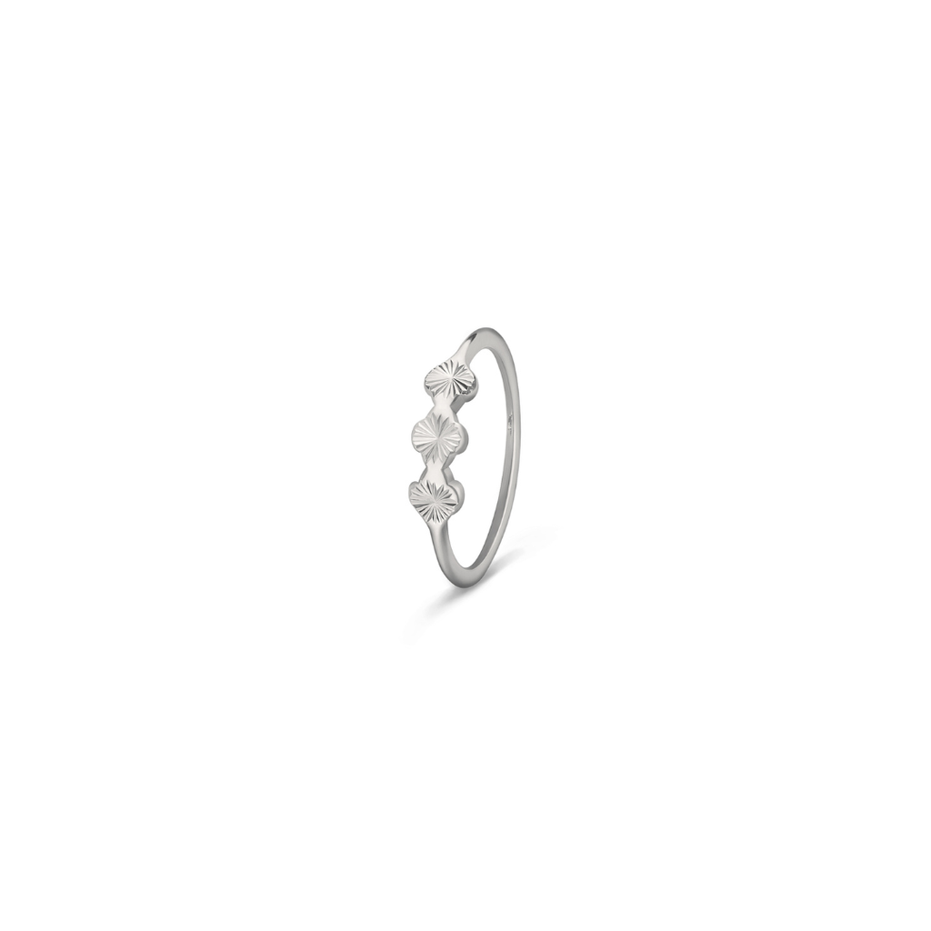Anillo Tres Soles Plateado
