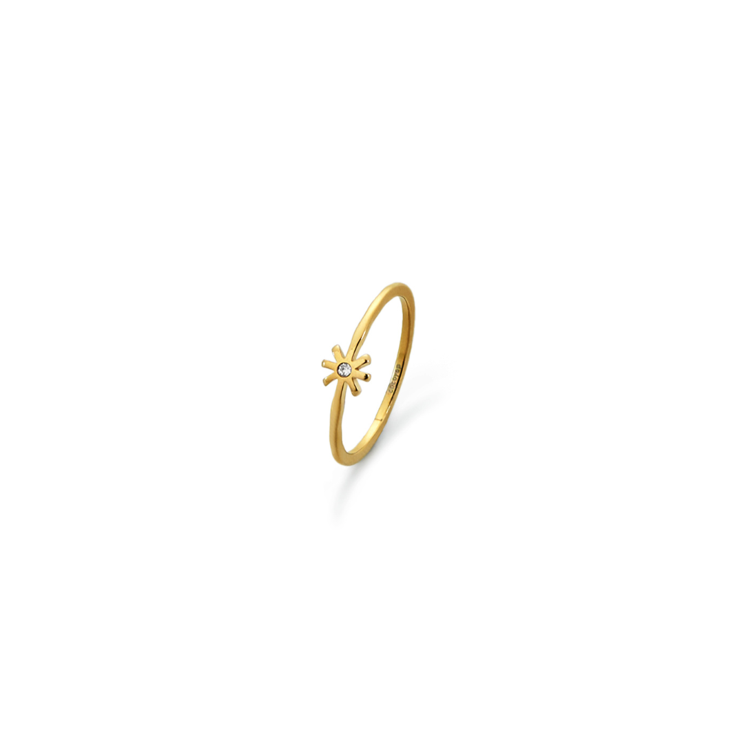 Anillo Solar Dorado
