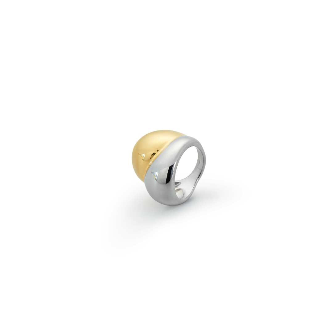 Anillo Bold Bicolor