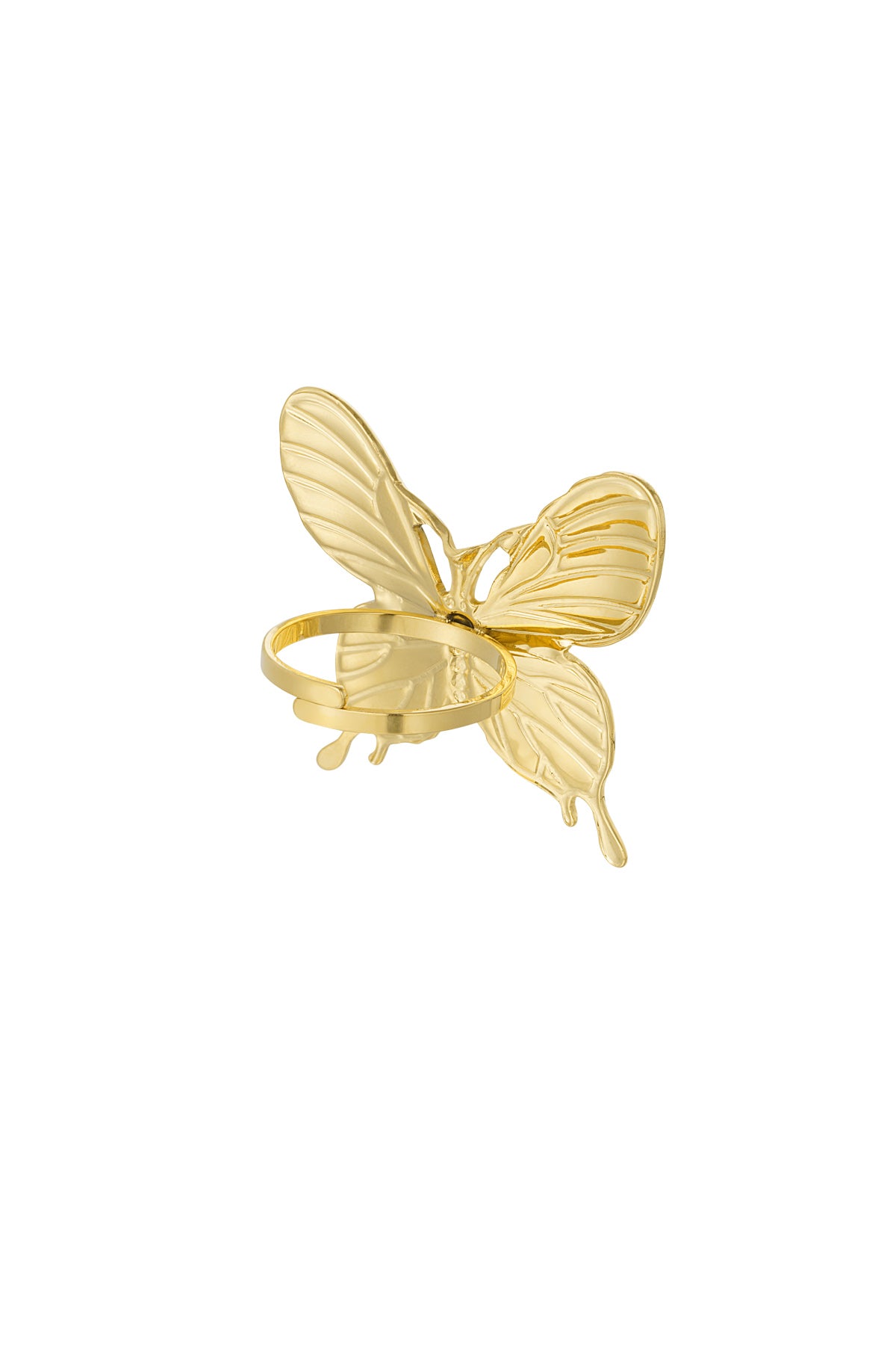 Anillo Mariposa llamativo