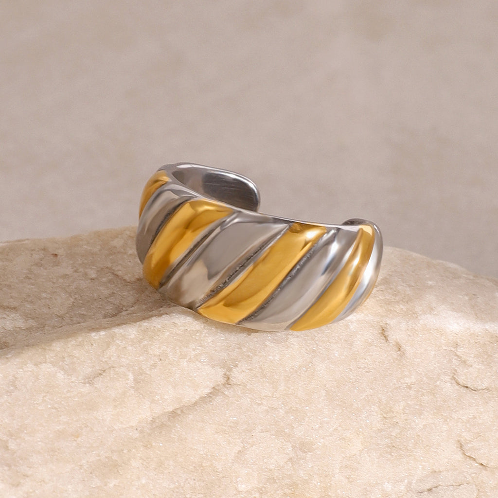Anillo patchwork