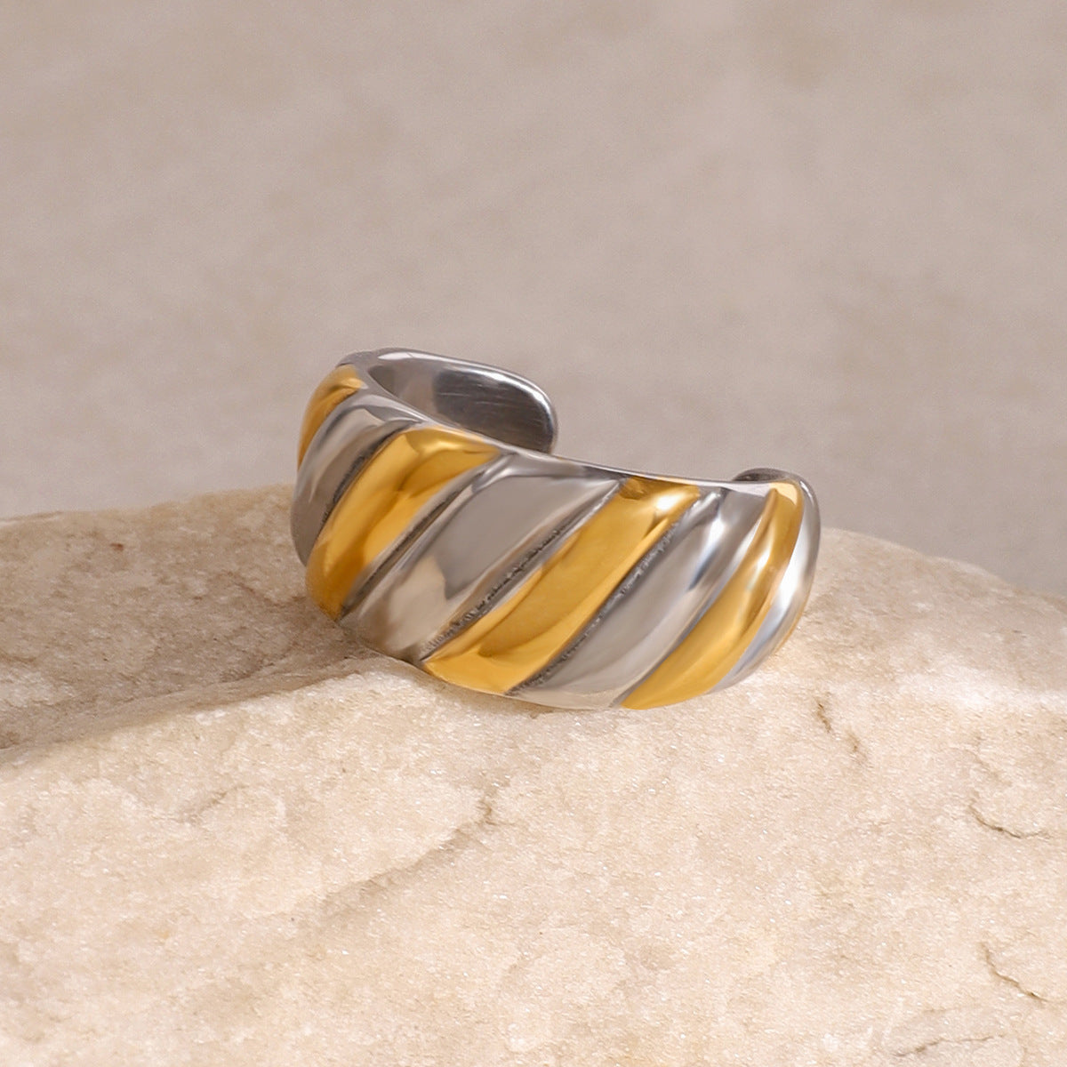 Anillo patchwork