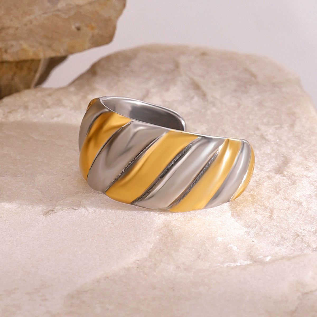 Anillo patchwork