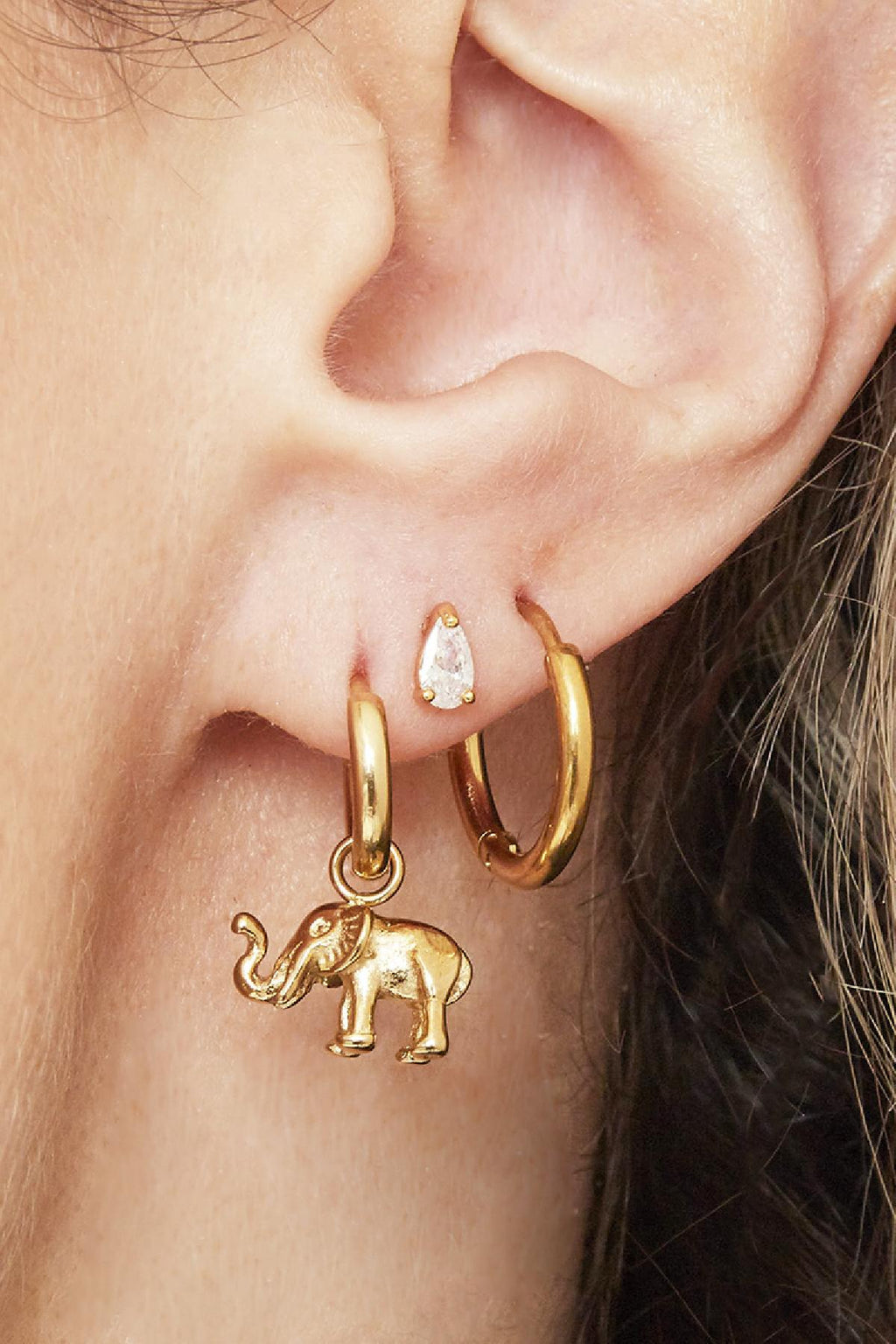 Little Hoops Earrings 1.6cm