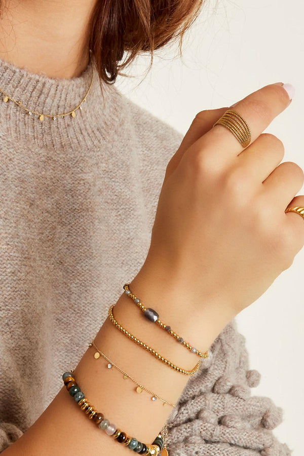 Pulsera detalles de pedrería