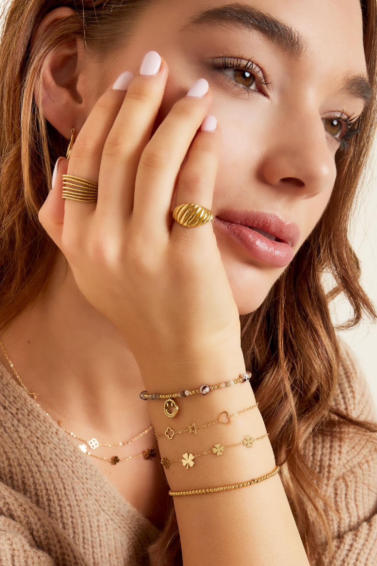 Pulsera 5 tréboles 