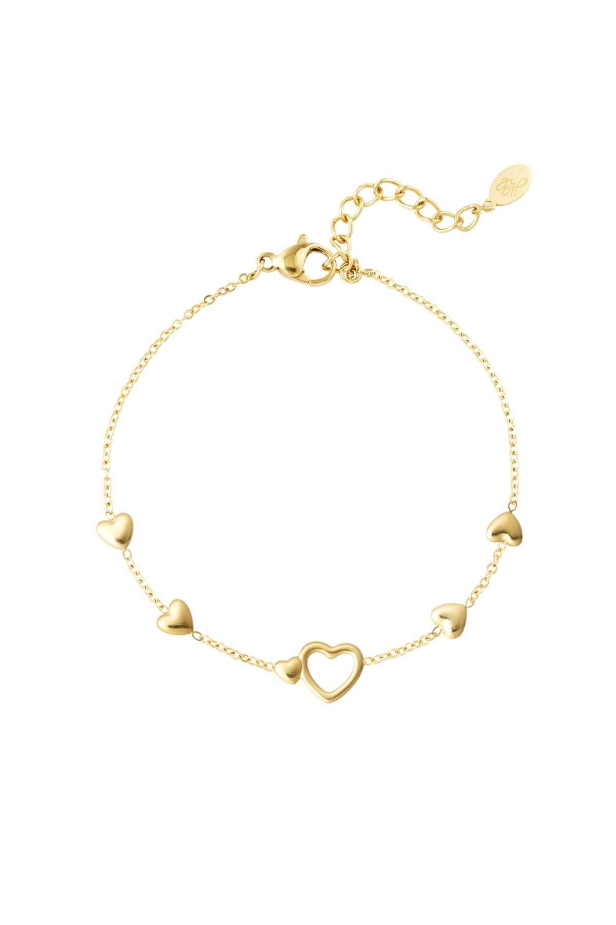 Pulsera corazones