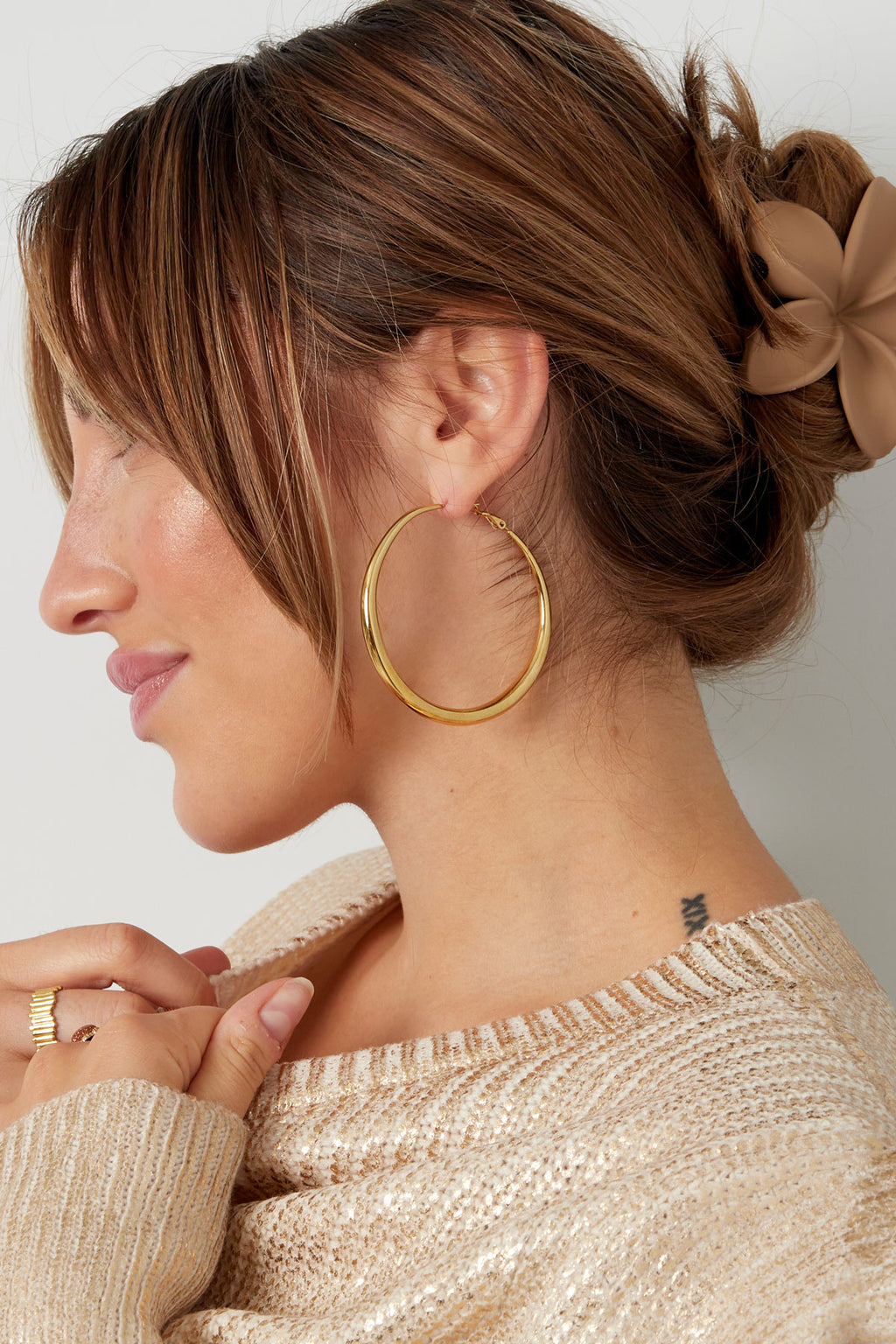 basic earrings with variety