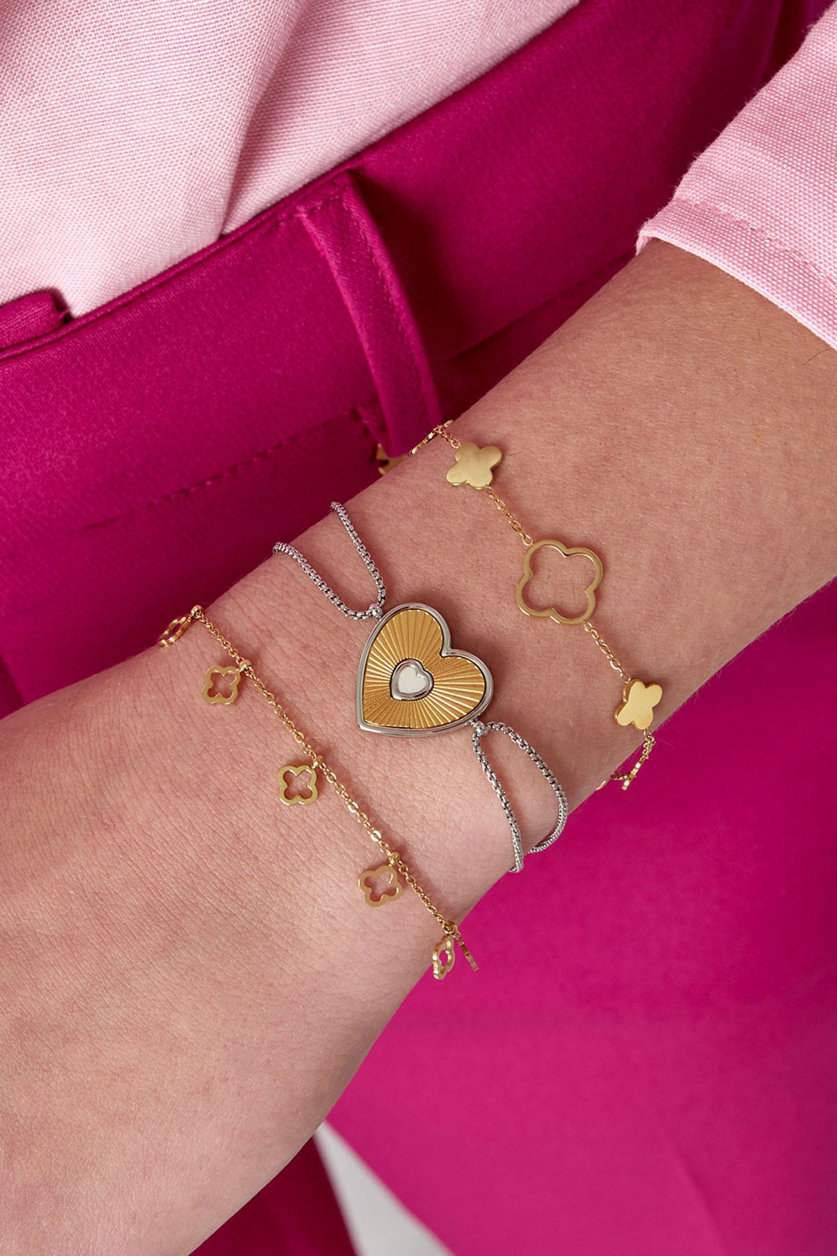 Pulsera tréboles