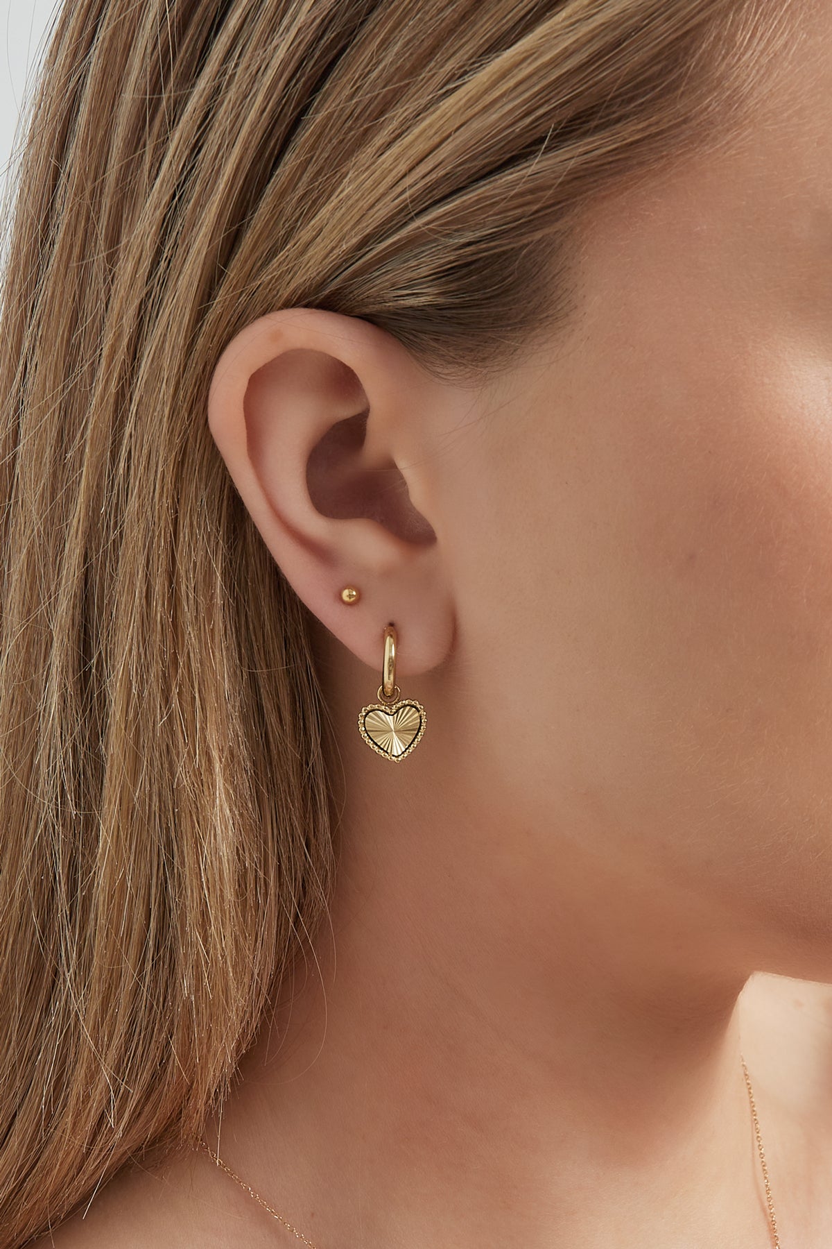 Heart earrings Secondary product image