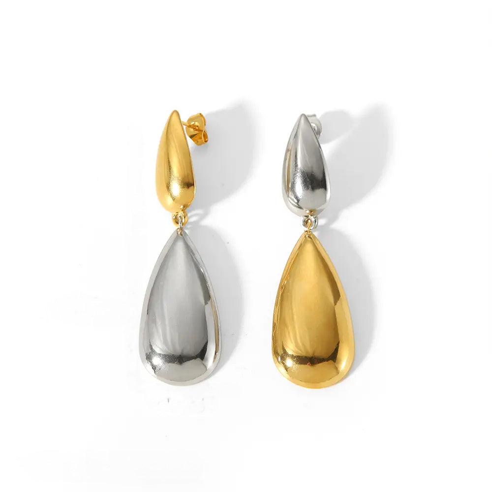 Pendientes doble gotas