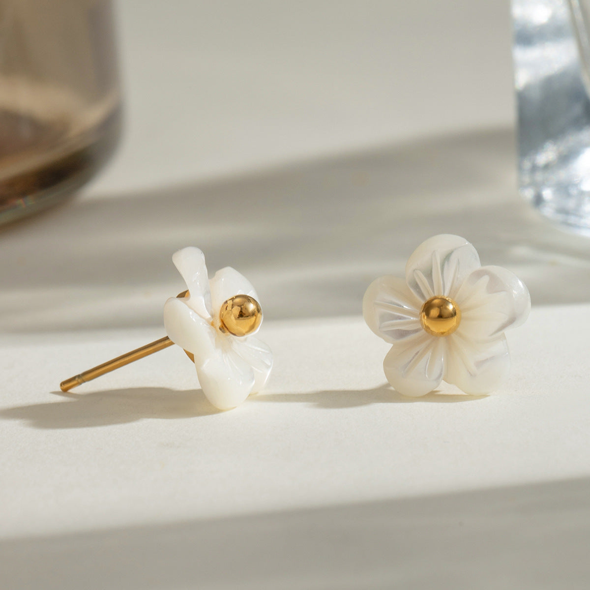 Pendientes flor dulces