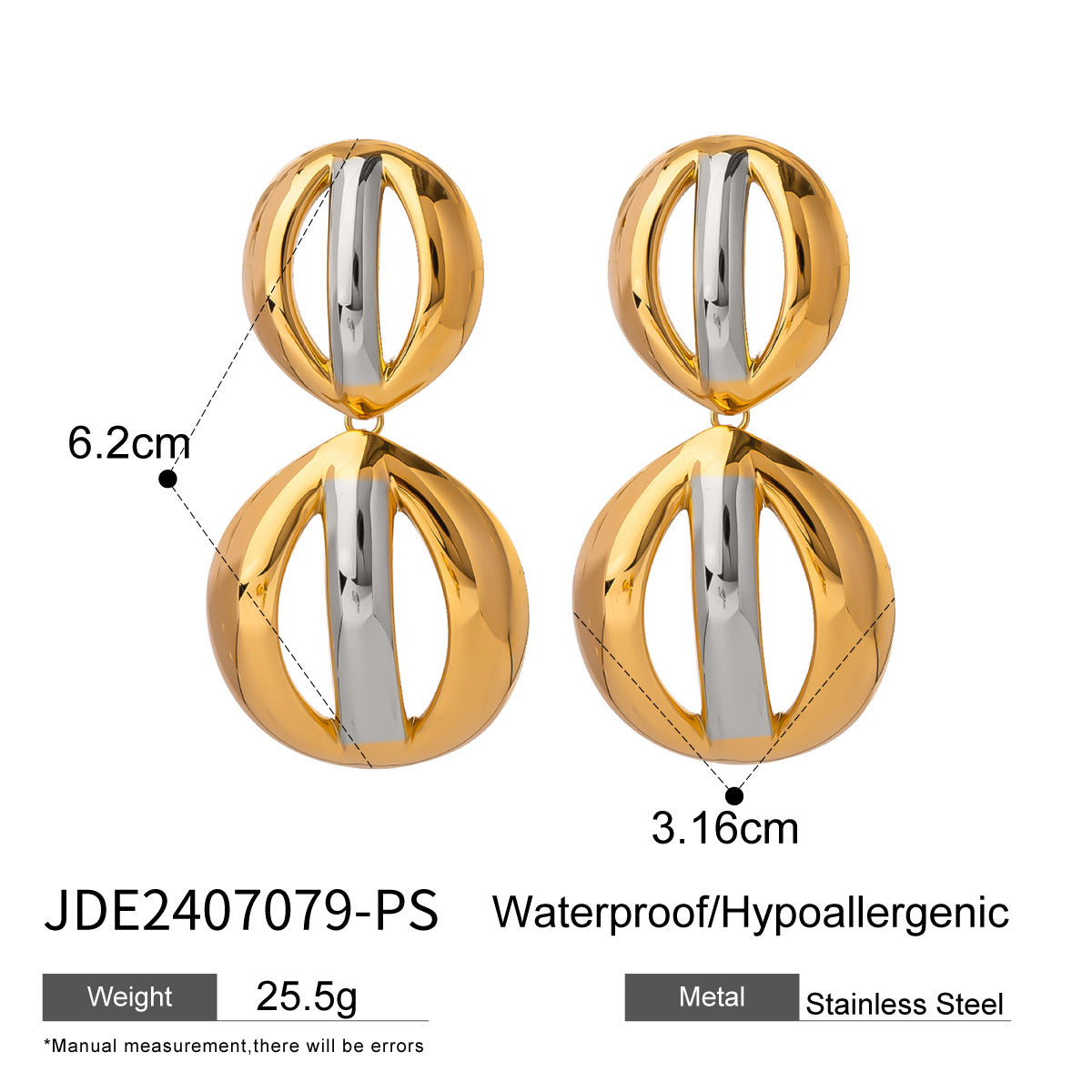 Pendinetes Doble esfera