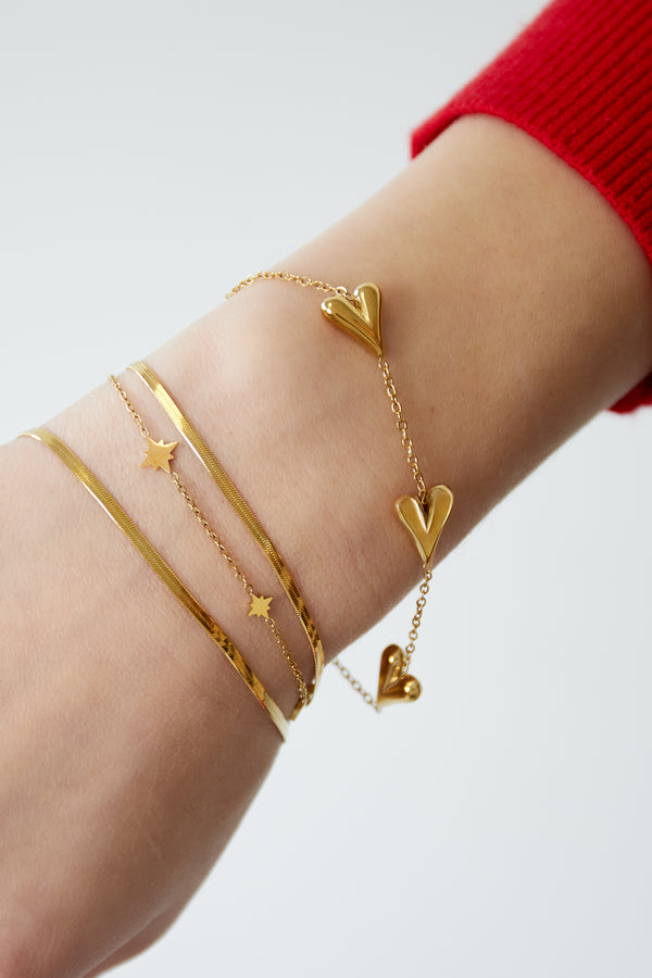 pulsera día de los corazones