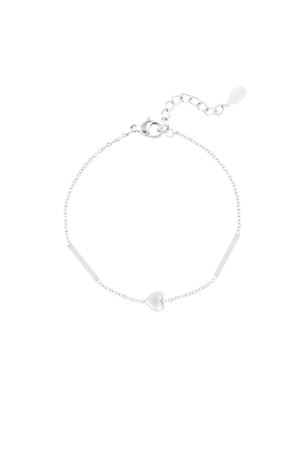 Pulsera corazón sencillo