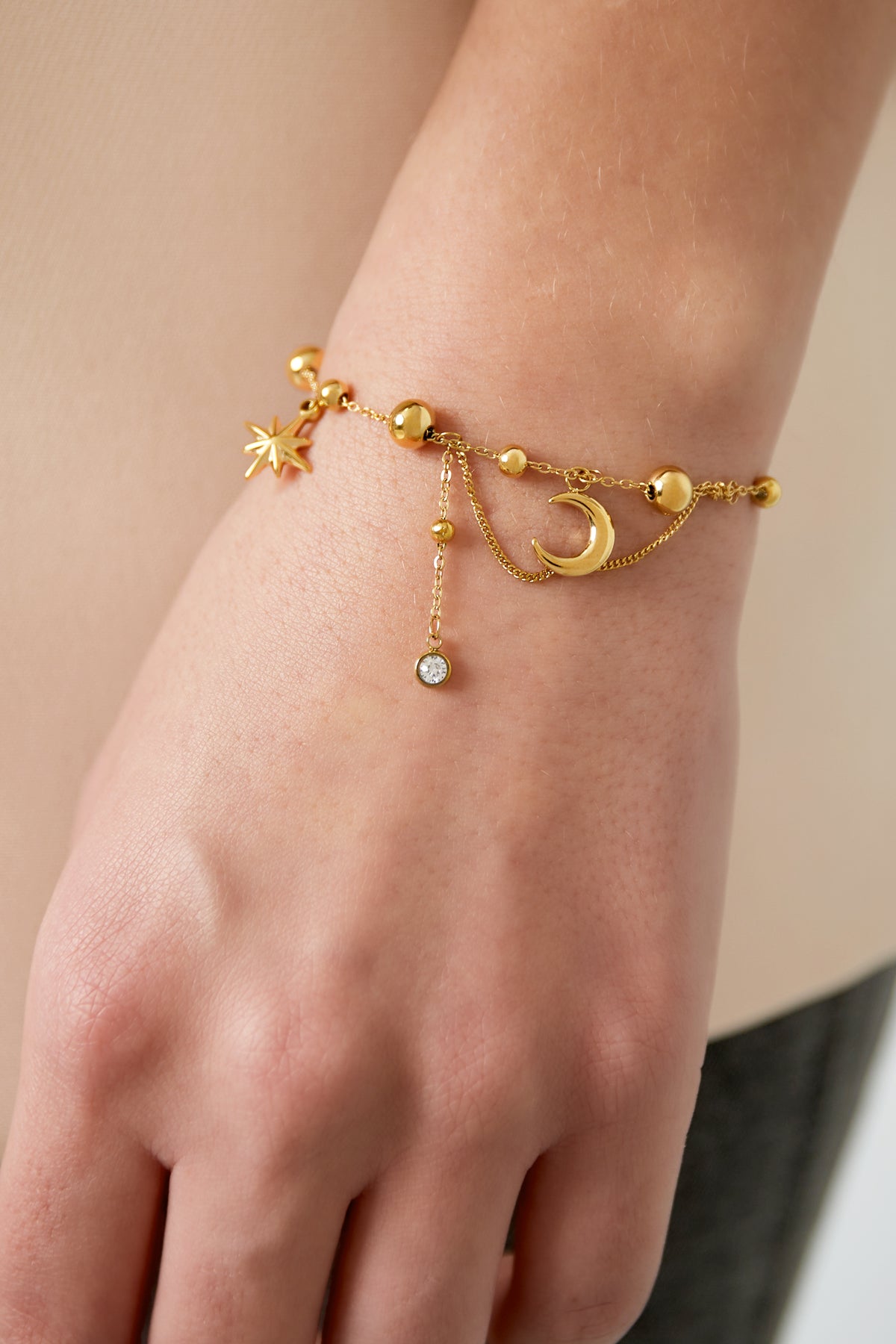 Pulsera luna de moda