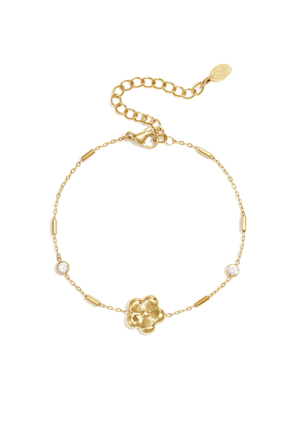 Elegant Zircon Charm Bracelet for Women