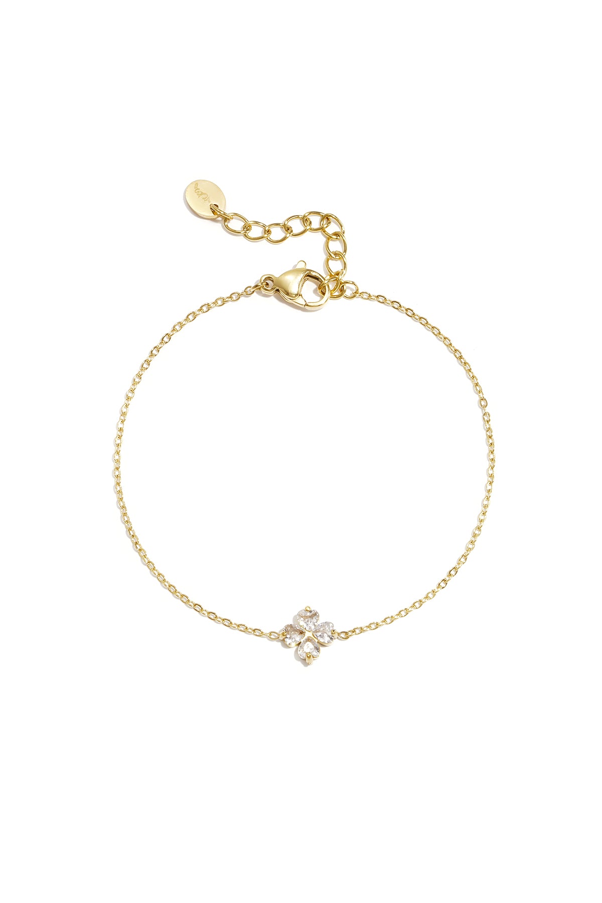 Elegant Stainless Steel Charm Bracelet for Women Imagen principal del producto