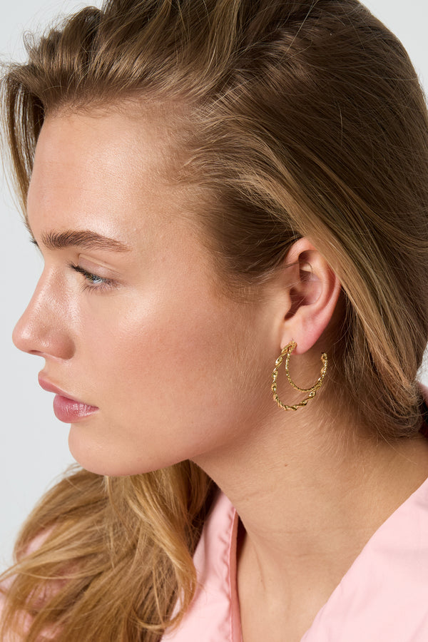 Elegant Stainless Steel Hoop Earrings for Everyday Style