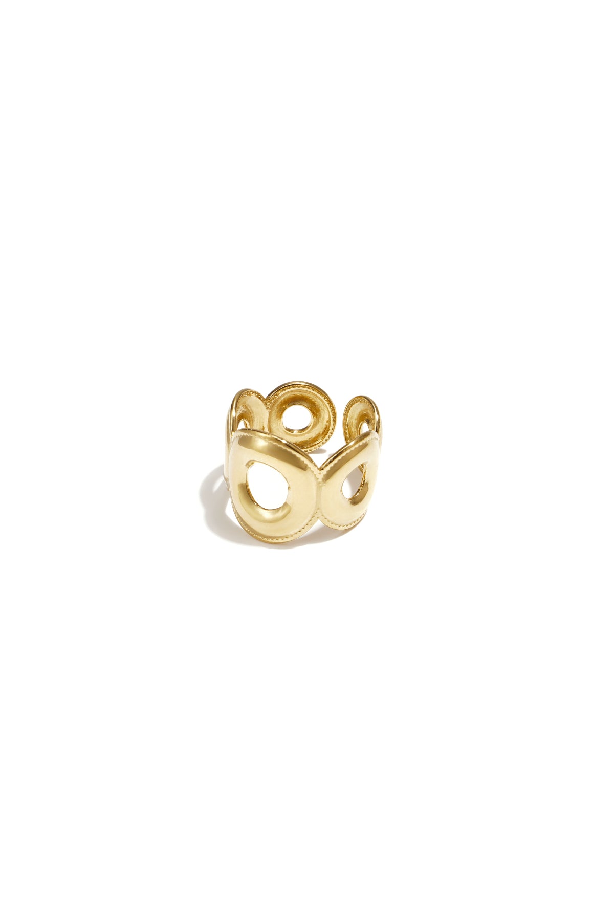 Elegant Adjustable Statement Ring for Everyday Glam Imagen principal del producto