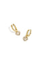 Chic Heart-Shaped Rhinestone Drop Earrings for Spring
