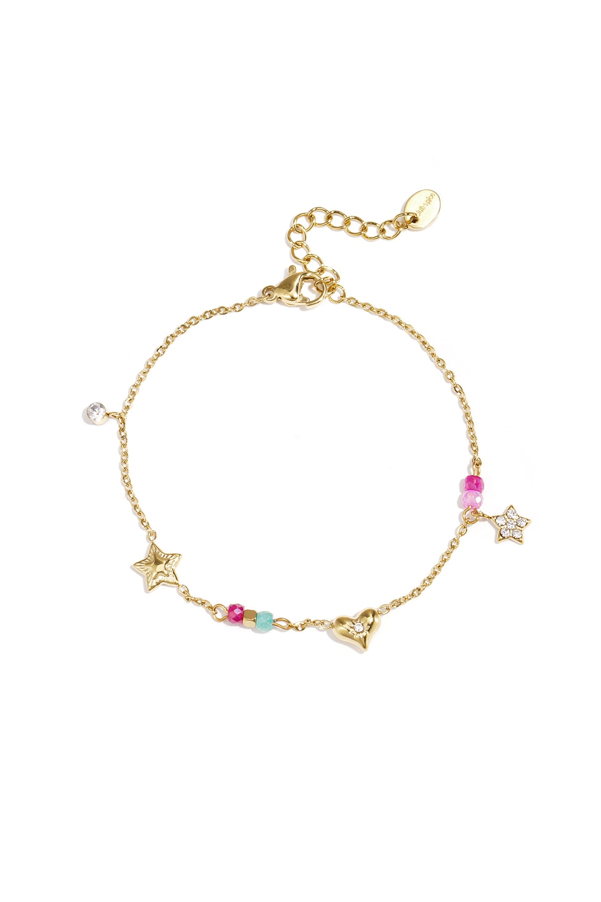 Elegant Gold Charm Bracelet for Spring/Summer Main product image