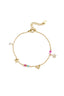 Elegant Gold Charm Bracelet for Spring/Summer