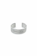 Pulsera Cuff con Lineas de Plata