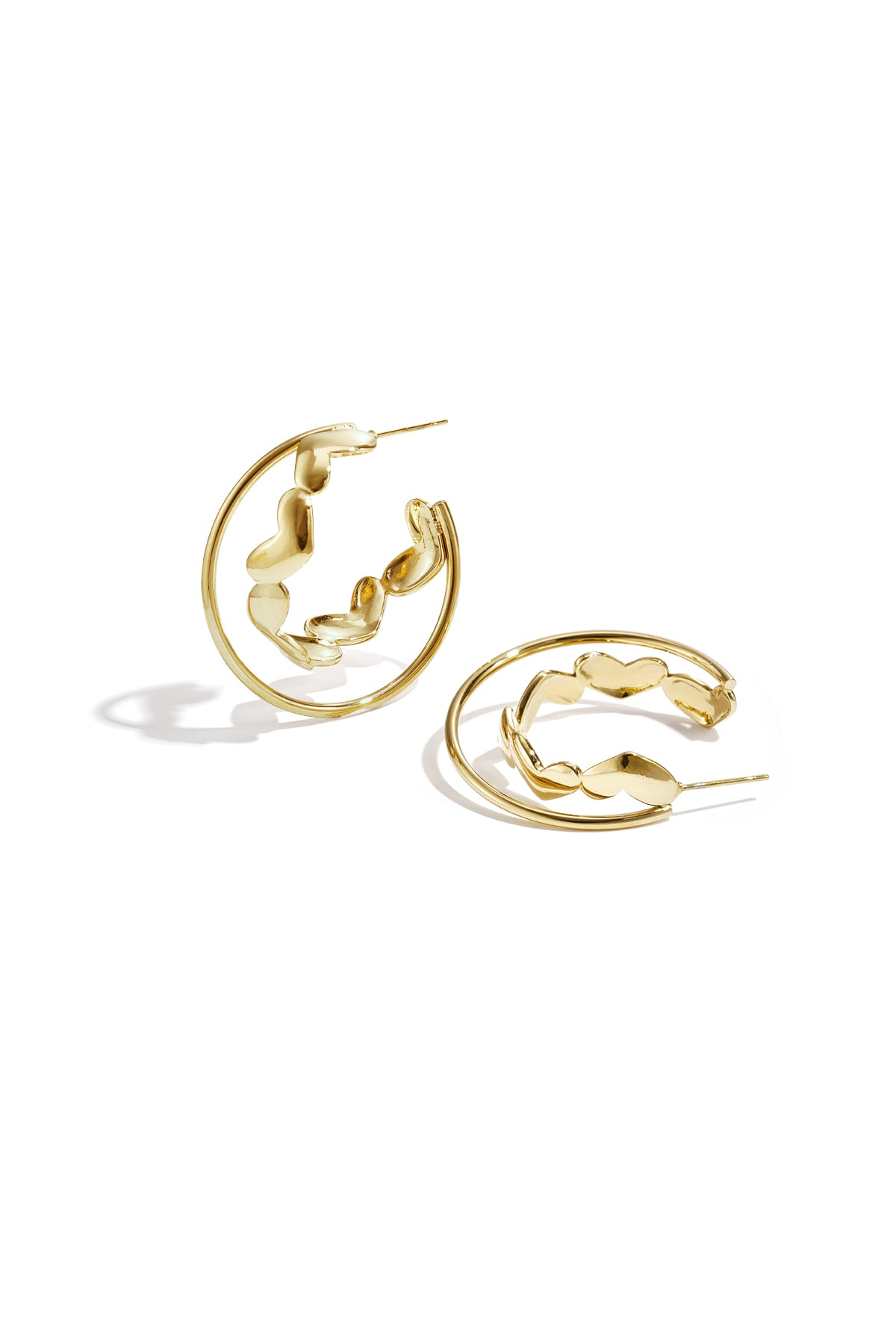 Stylish Stainless Steel Hoop Earrings for Women Main product image