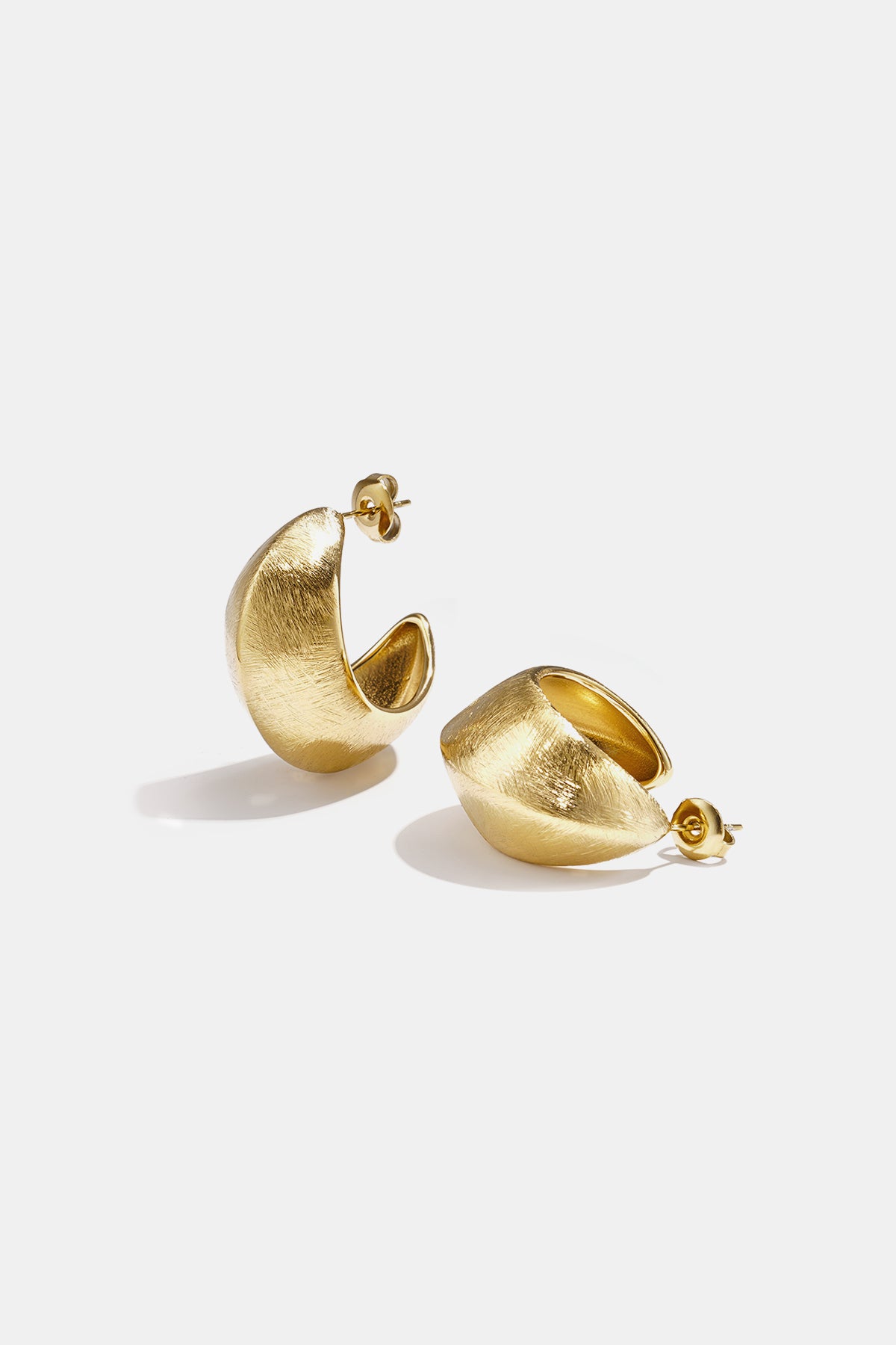 Pendientes de aro circulares, estilo casual, para uso diario, serie sencilla, joyería para mujer