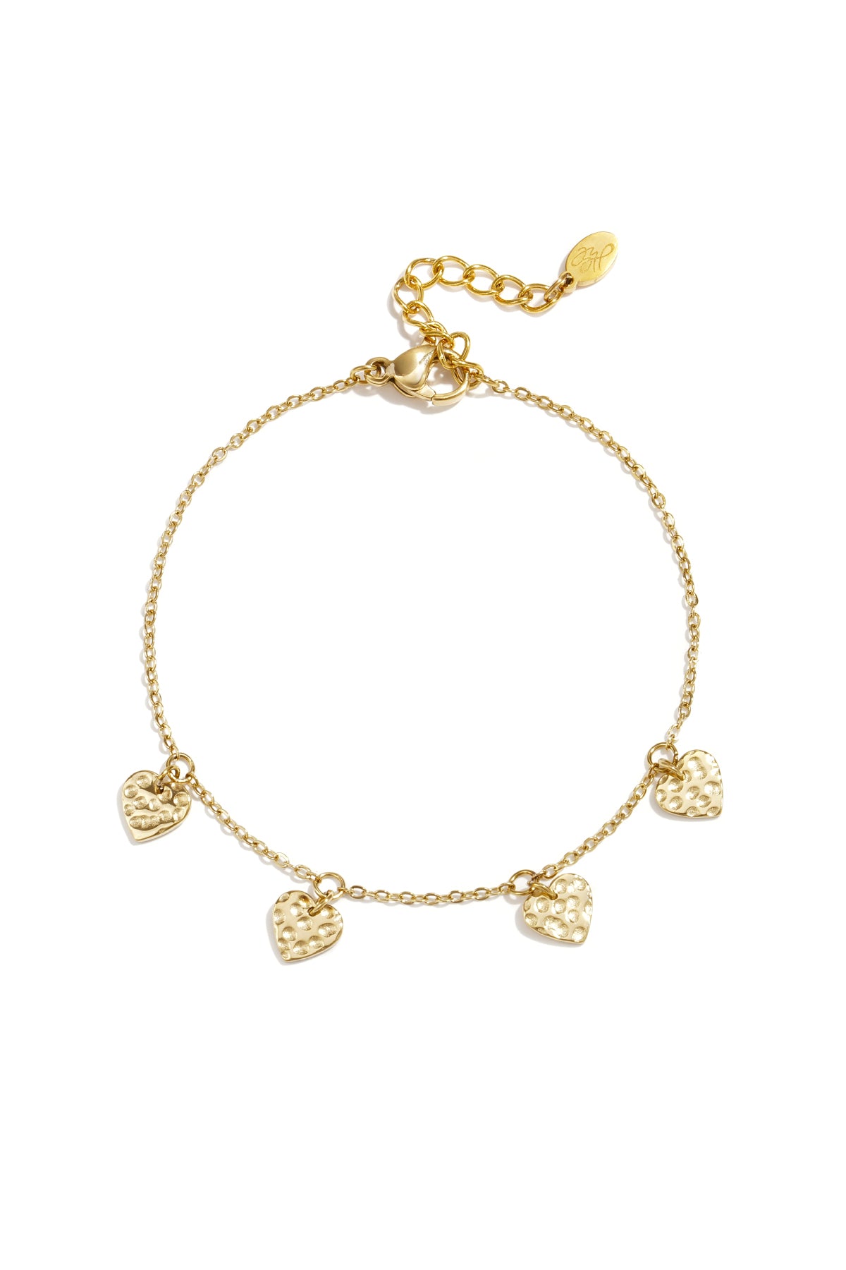 Elegant Heart Charm Bracelet for Daily Wear