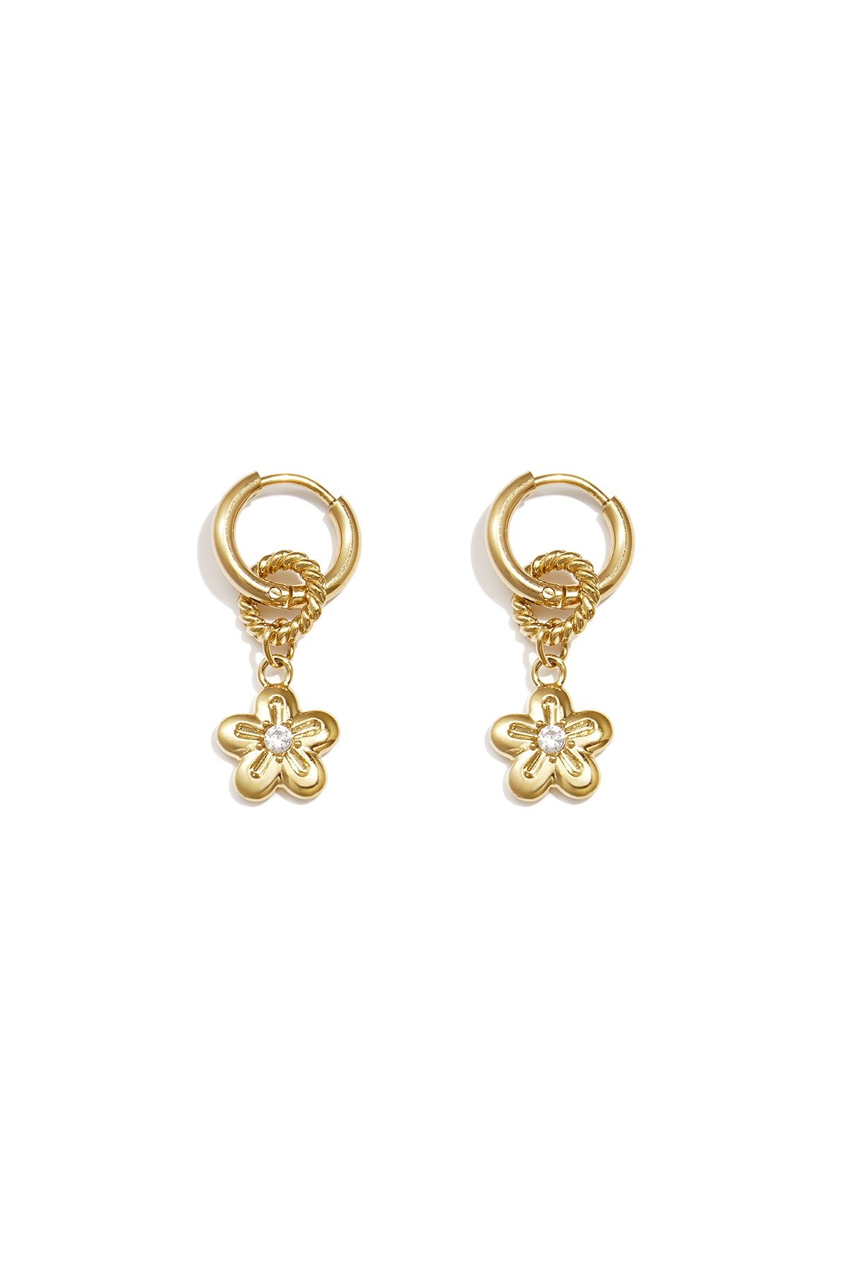 Elegant Zircon Drop Earrings for All Occasions Imagen principal del producto