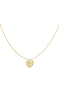 Collar amante corazón