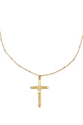 Collar con Cruz Dorada