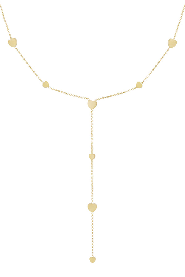 collar de corazón
