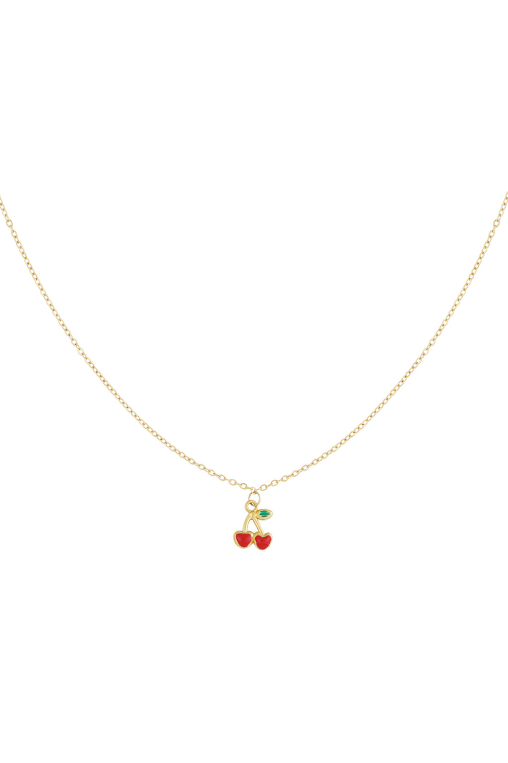 collar cereza amor