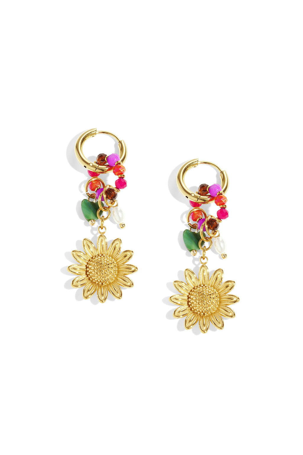 Flower Dangle Earrings